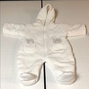 Baby winter one piece coat